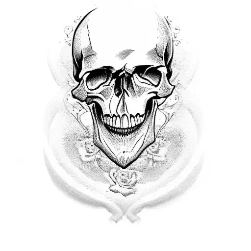 Skull And Roses