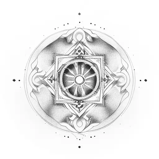 Circular Symbol With Meaning