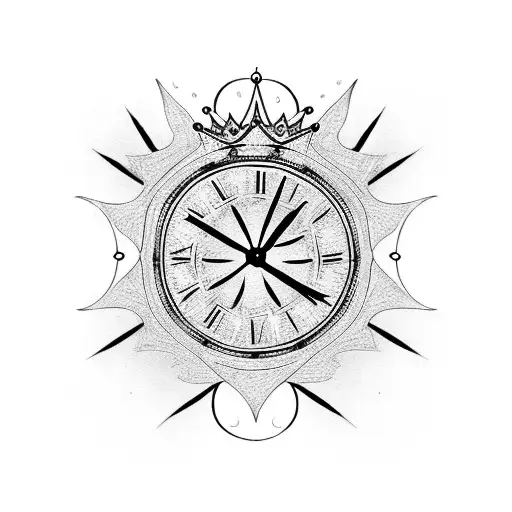 Clock With Crown