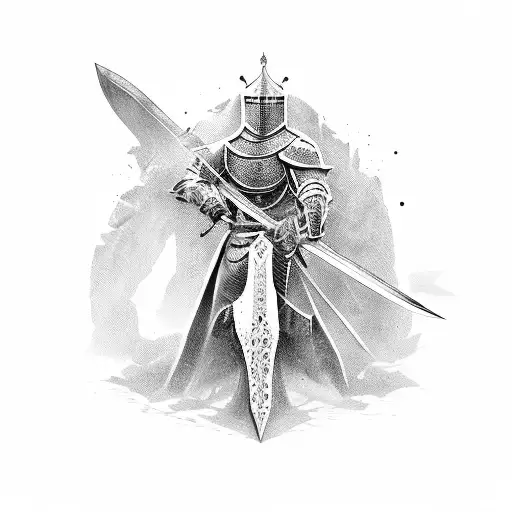 Knight With Big Sword
