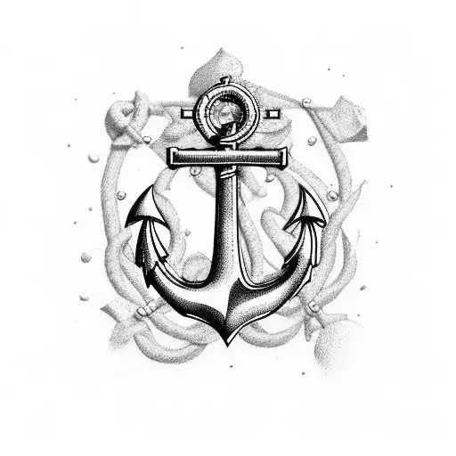 Anchor With Zb Letter