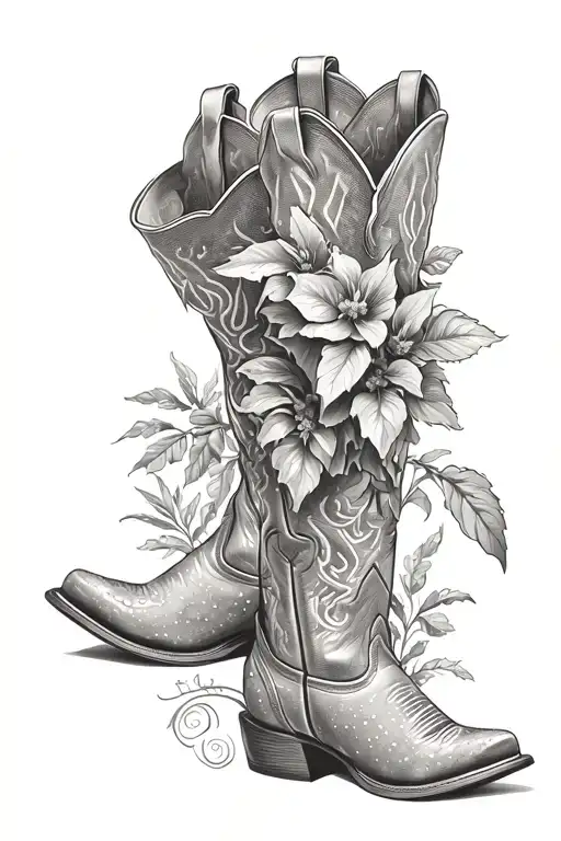 Plants And Cowboy Boots
