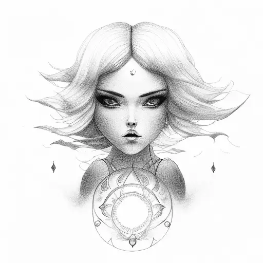 Luciana With Cloud Piercing By Sun