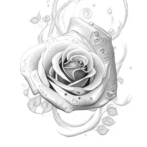 Cover Up Tattoo With Complete Rose