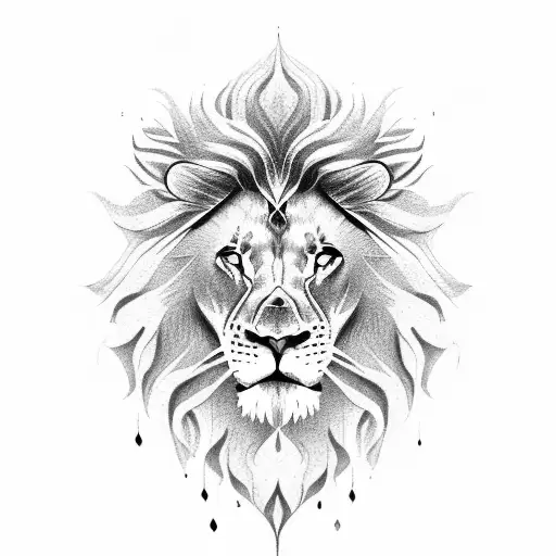 Lion Drawing