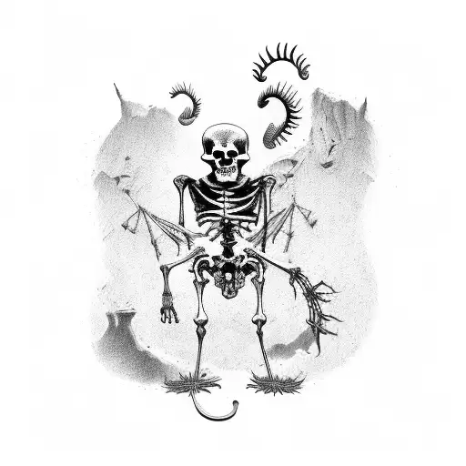 The Rat King Skeleton