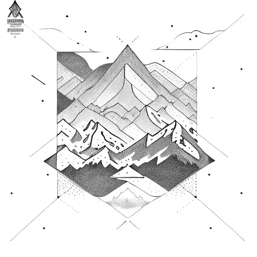 Black Base Mountain Range