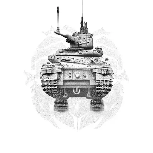 Army Cartoon Tank