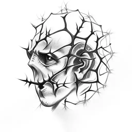 Crown Of Thorns On Left Arm