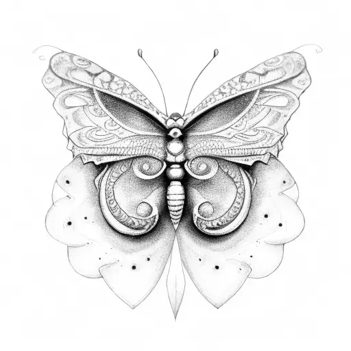 Butterfly And Dragon