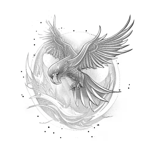 Pheonix From A Lotus