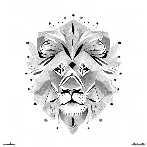 Lion Avec Un Spartiate