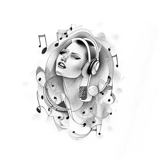 Music Books Woman Singing