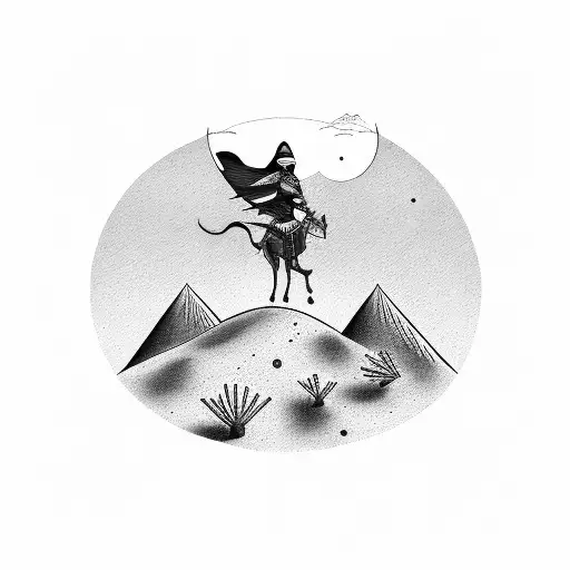 Somebody Rides On A Dark Desert Highway And There Is Wind