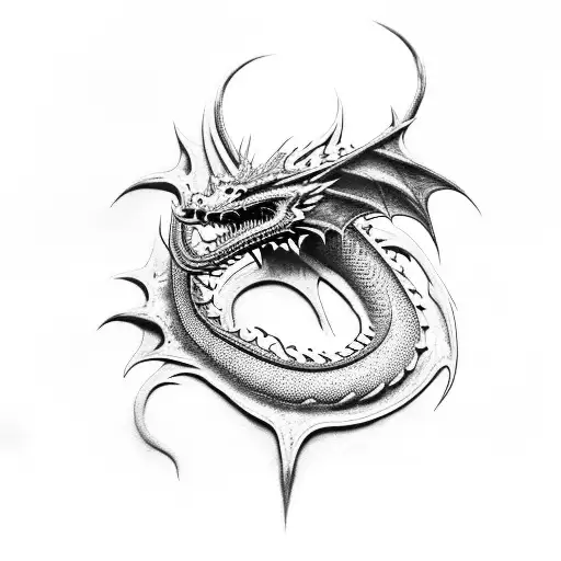 Sexy Dragon For Forearm Tattoo Like In Game Of Thrones But Not Snake Like