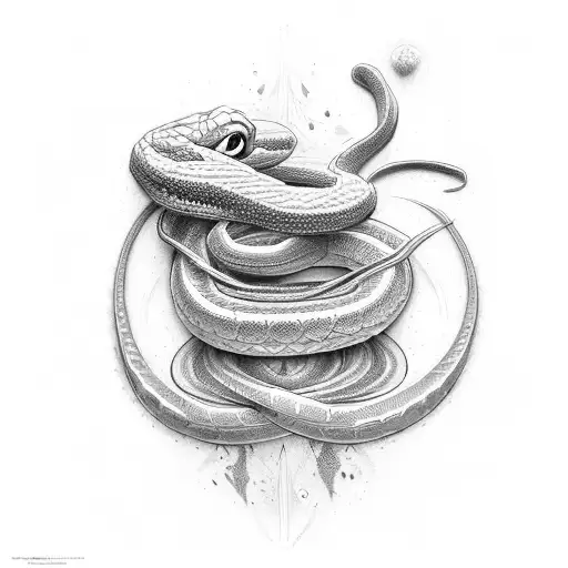 Simple Snake Around Spine