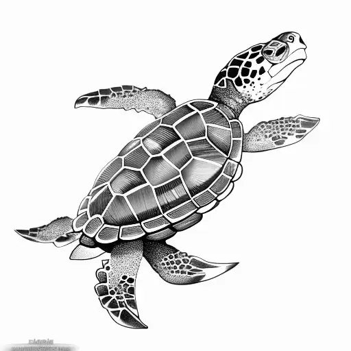 Turtle In Naval Uniform