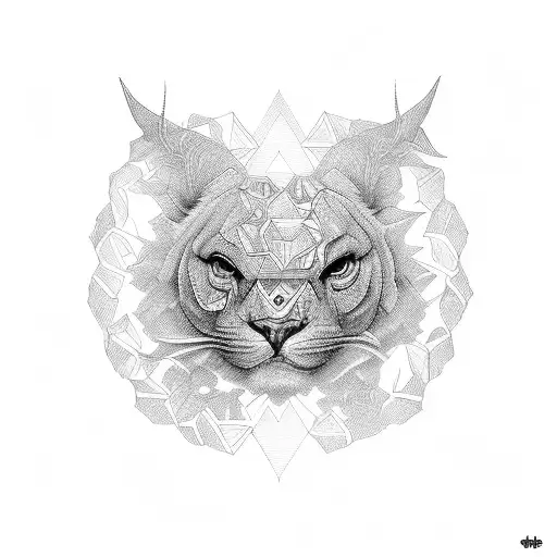 Nature With Geometric Shapes