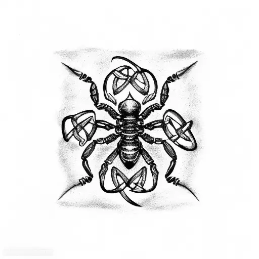 Scorpion Celtic Knot