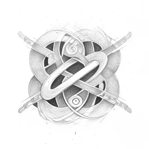 Infinity Symbol With The Letter C P T And J