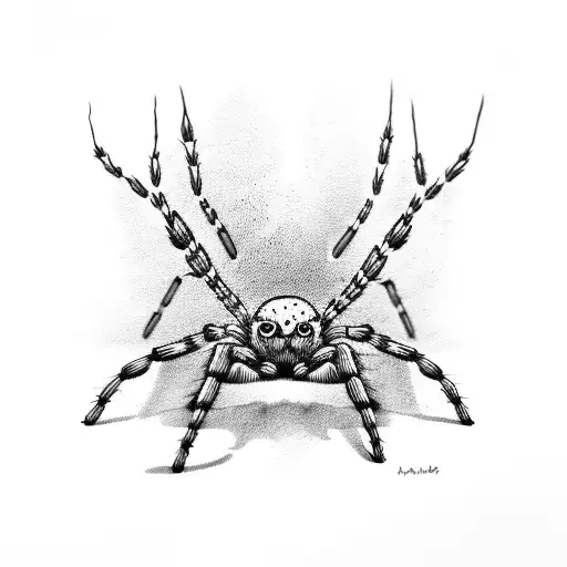 Hand Eyes Spider