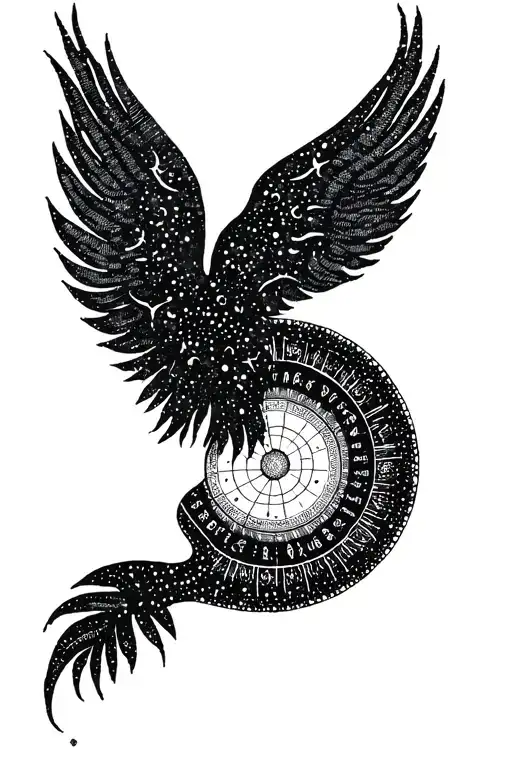 Birth Chart Forming The Silhouette