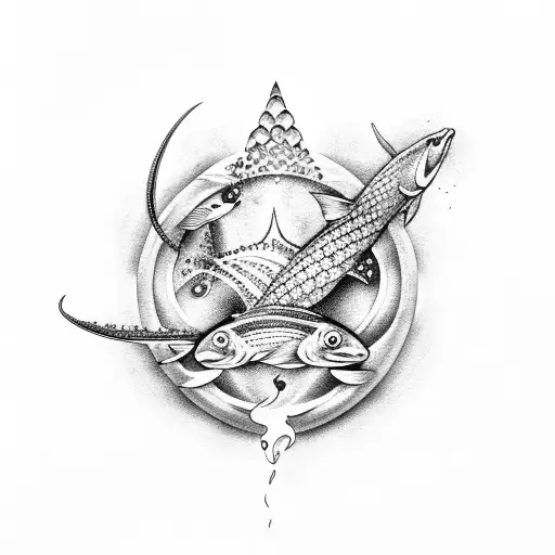 Trident With Fish
