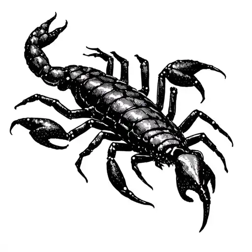 Scorpion Made Of November 7 Deadly Sins