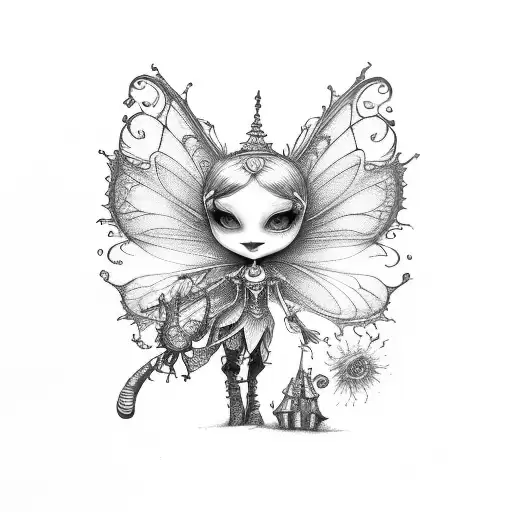 Cute Fairy Tim Burton