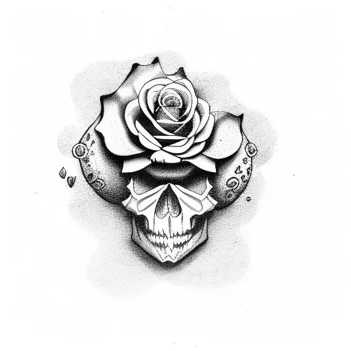 Skull And Roses