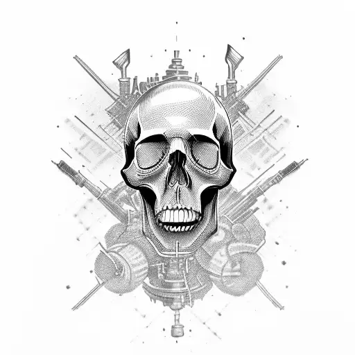 Skull Drive An Truck