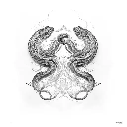 Symbiote Snake Scales