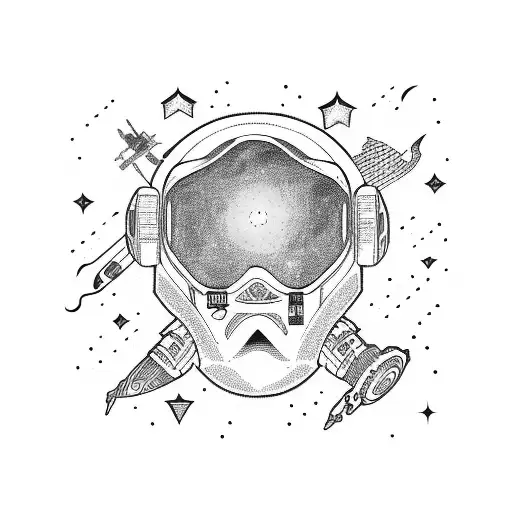 Astronaut In The Stars