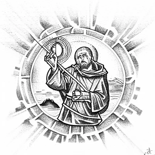 Saint Christopher Sunset