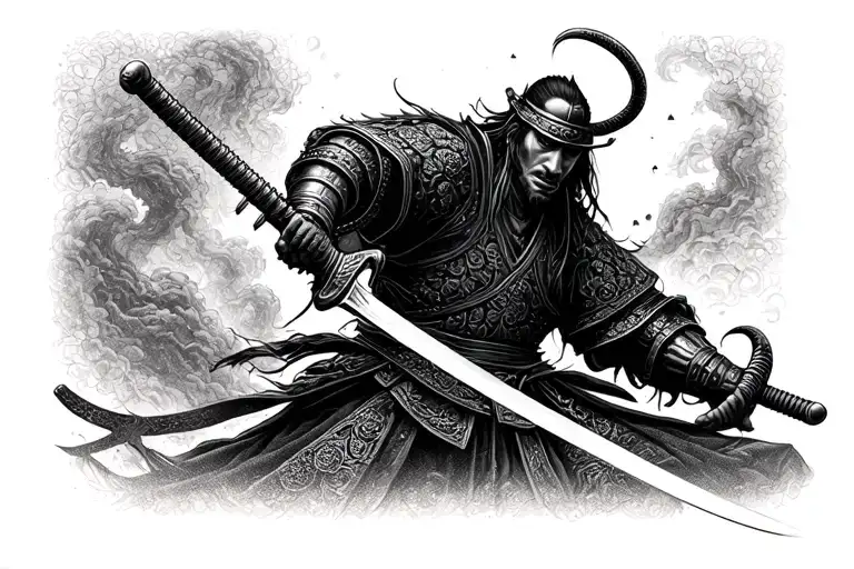 Samurai Sword Killing A Tons On Enemys In Dark Ages