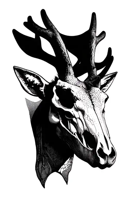 Deer Skull 2D