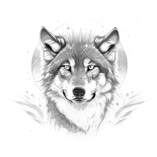 Big Brother And Little Brother Wolf