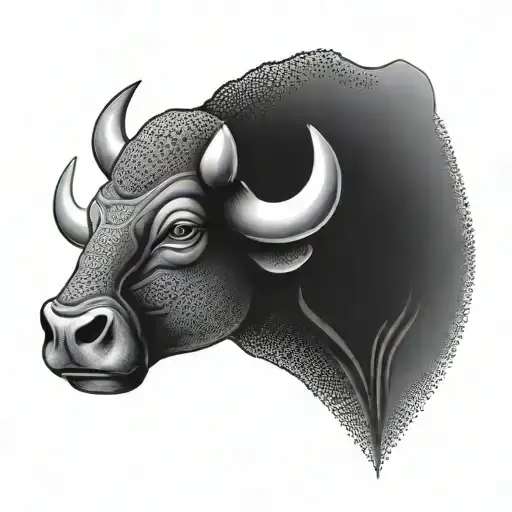 A Bull With An Earth