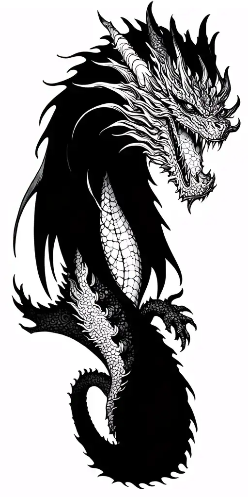 The Dragon Around The Hand