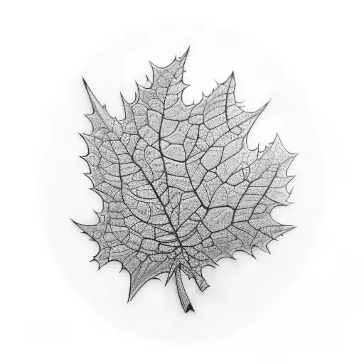 Underbust Pumpkin Oak Leaves