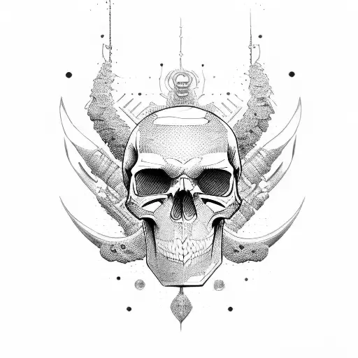 Minimalist Skull