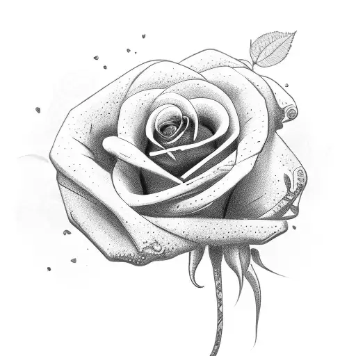 Red Roses With Snake