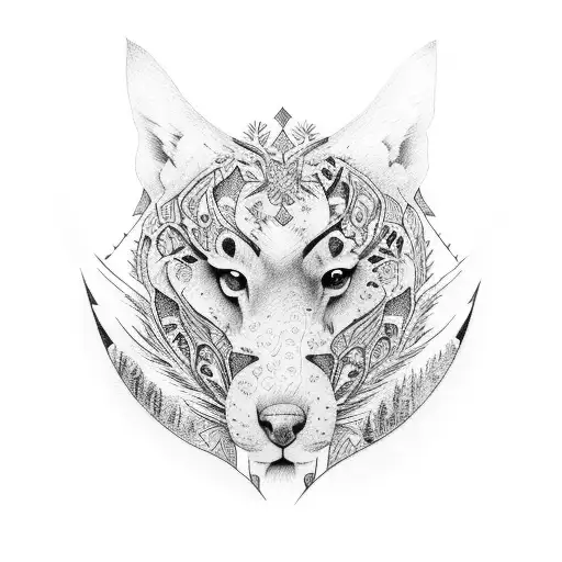 Create A Tattoo That Represents The Strength And Beauty Of The Forest