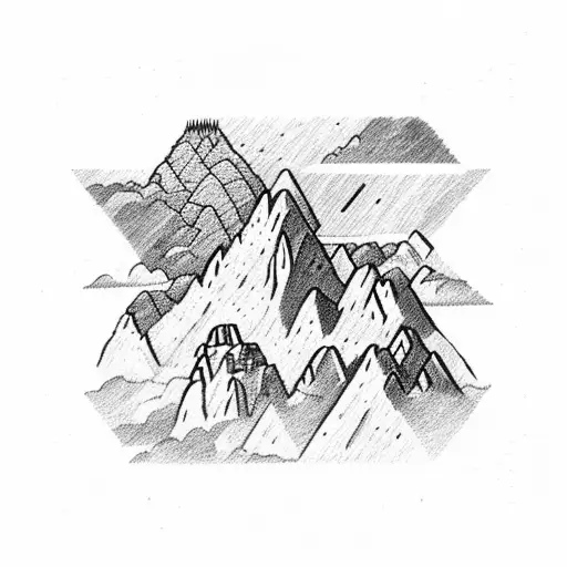 Machu Picchu Showing Through Clouds Under The Sky Showing The Milky Way Galaxy