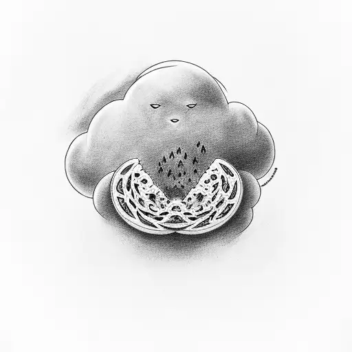 Cloud And Watermelon