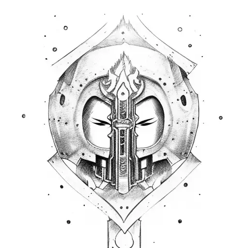 Guts From Berserk With His Berserk Armor