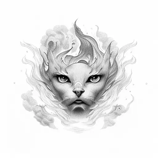 Sky Clouds Fire Rain Wrap Around