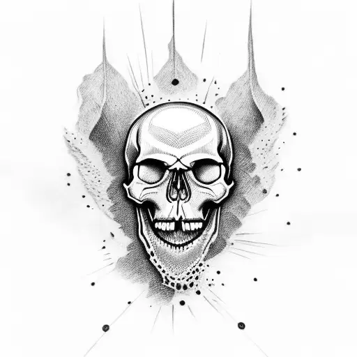 Skull With Memento Mori