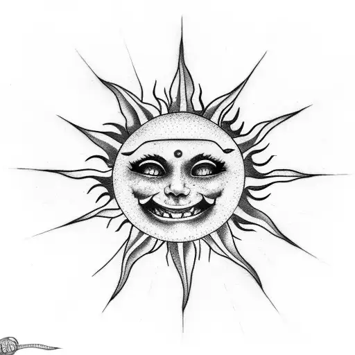 Creepy Laughing Sun