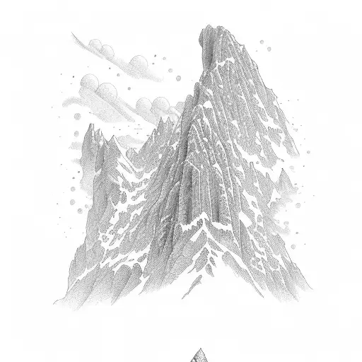 Walking On A Beautiful Mountain